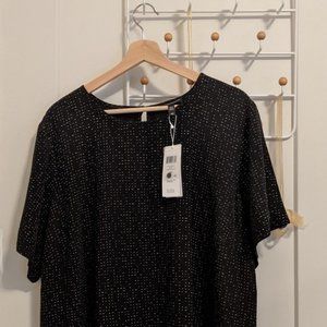 NWT Eileen Fisher Future is Female morse code-SALE